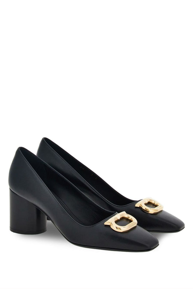 Ferragamo With Heel Black