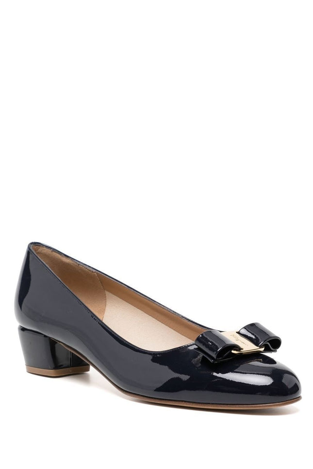 Ferragamo With Heel Blue