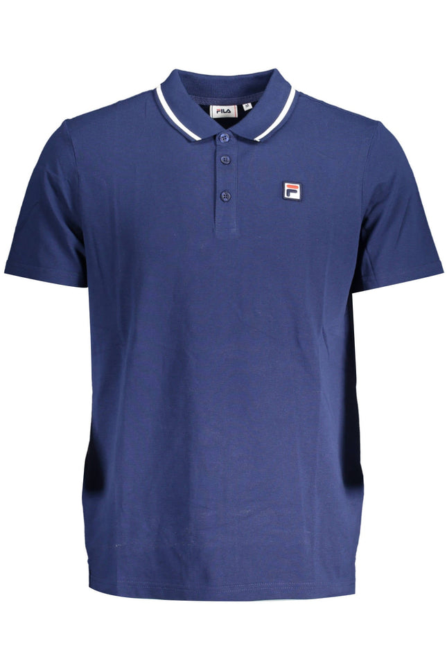 FILA MEN'S SHORT SLEEVED POLO SHIRT BLUE-0