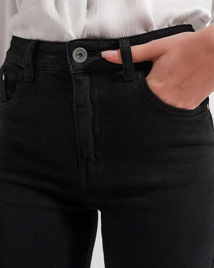 Flared Jeans In Black