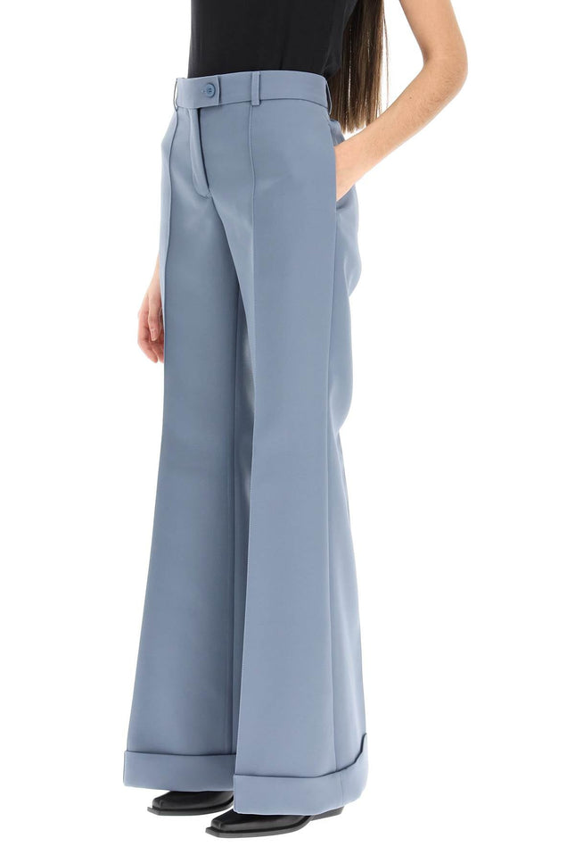 Flared Tailored Pants-women > clothing > trousers-Acne Studios-36-Celeste-Urbanheer