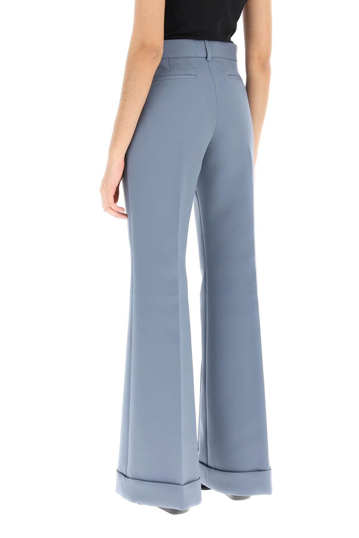 Flared Tailored Pants-women > clothing > trousers-Acne Studios-36-Celeste-Urbanheer