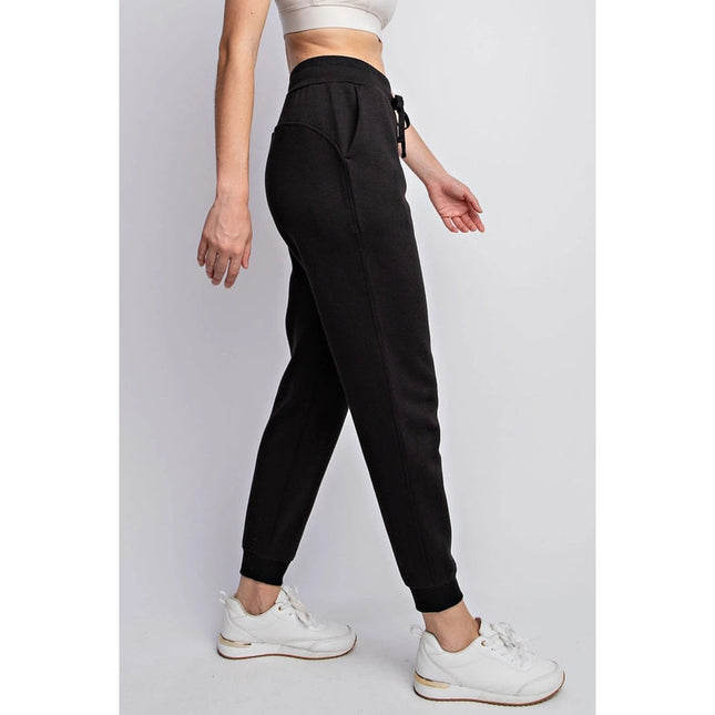 Fleece French Terry Sweatpant Black