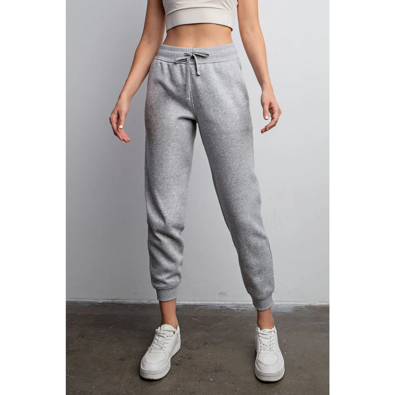 Fleece French Terry Sweatpant Heather Grey