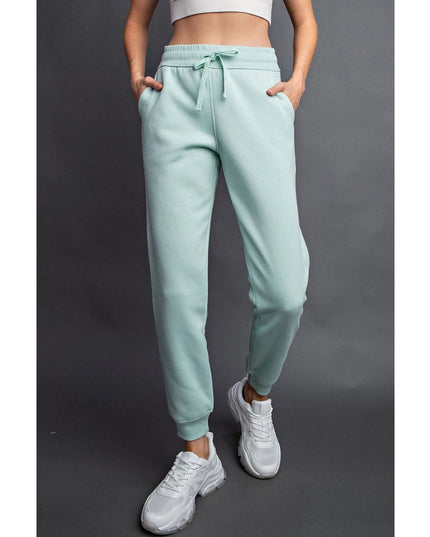 Fleece French Terry Sweatpant Mint