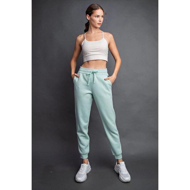 Fleece French Terry Sweatpant Mint