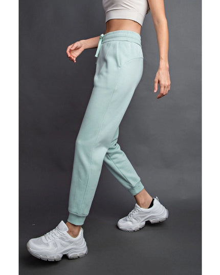 Fleece French Terry Sweatpant Mint