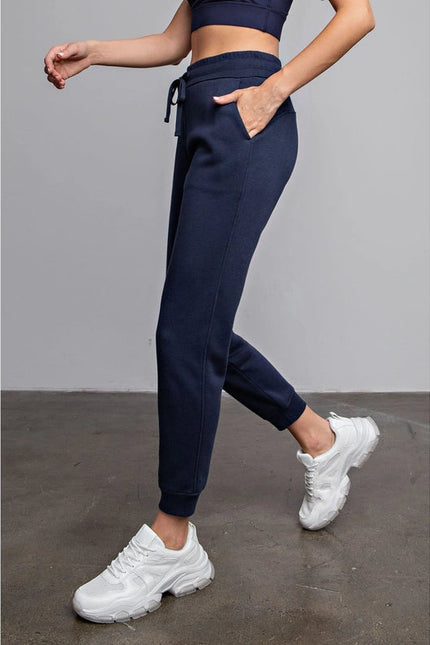 Fleece French Terry Sweatpant Navy