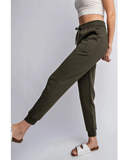 Fleece French Terry Sweatpant Olive