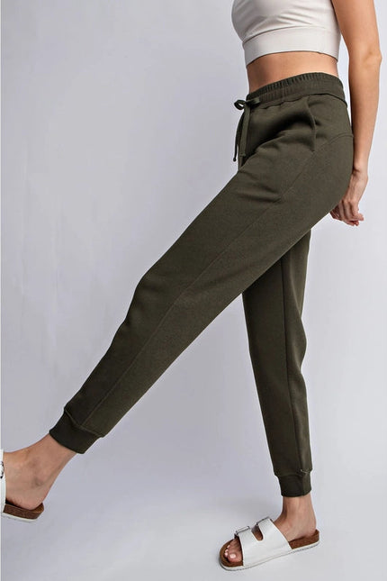 Fleece French Terry Sweatpant Olive