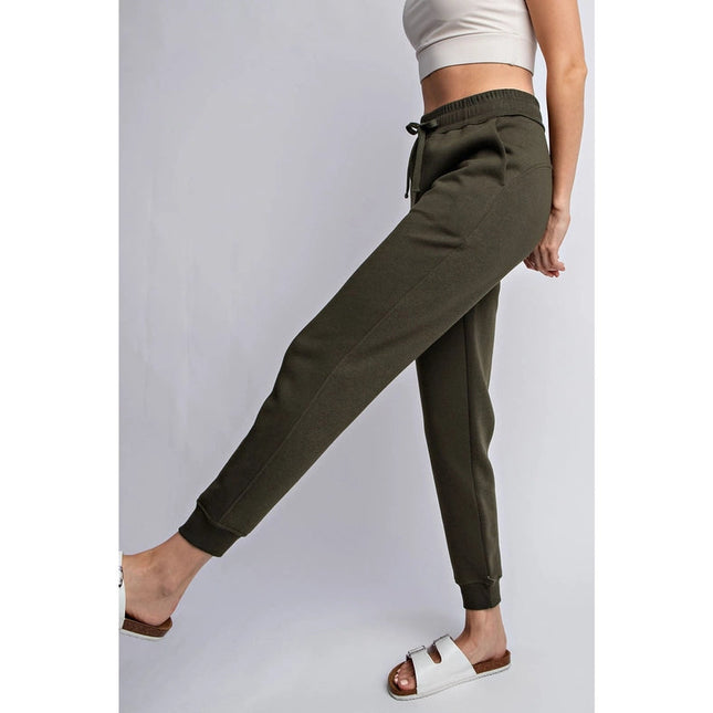 Fleece French Terry Sweatpant Olive