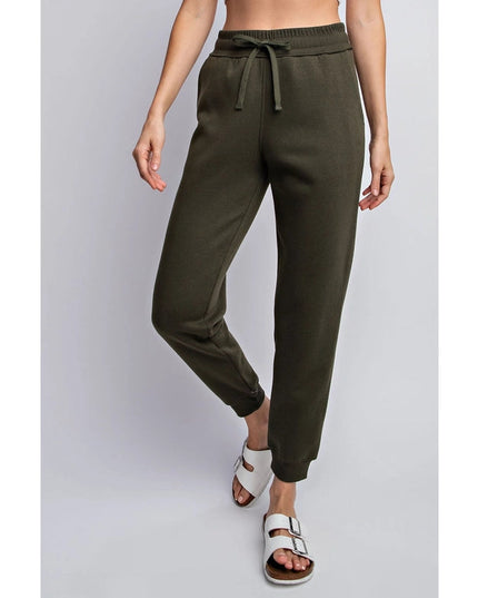 Fleece French Terry Sweatpant Olive