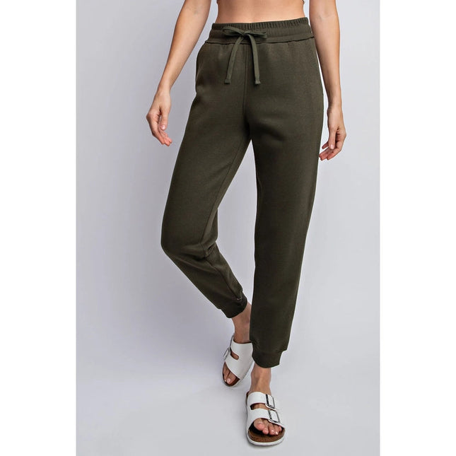 Fleece French Terry Sweatpant Olive