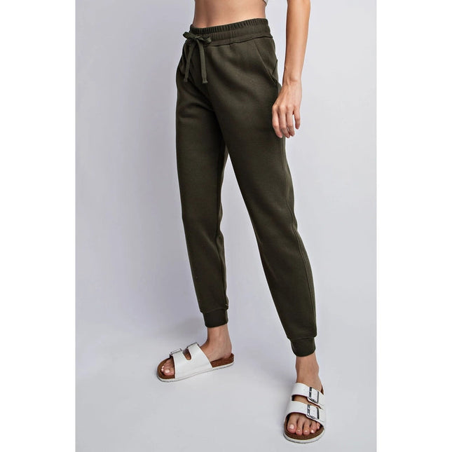 Fleece French Terry Sweatpant Olive