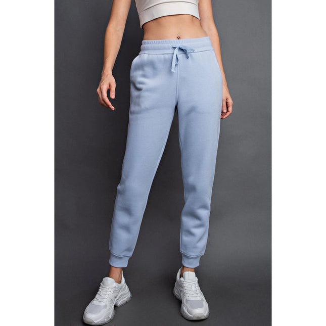 Fleece French Terry Sweatpant Sky Blue