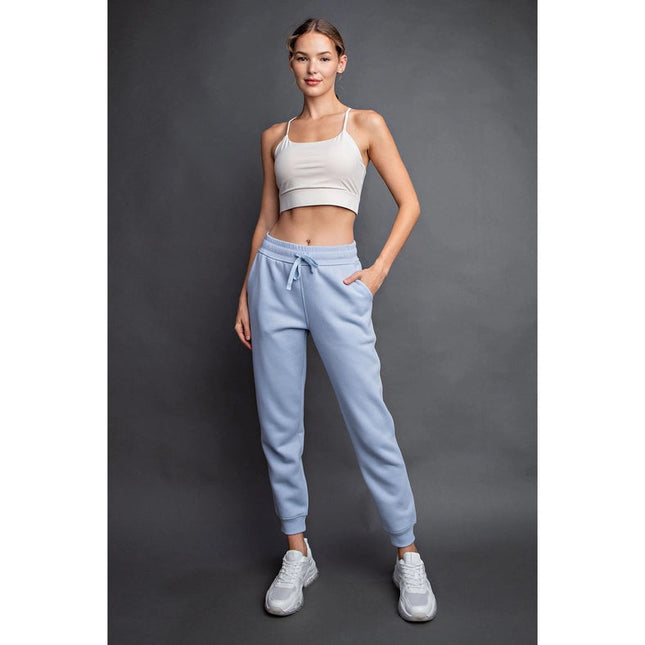 Fleece French Terry Sweatpant Sky Blue