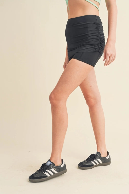 Flirty Exercise Skort Black