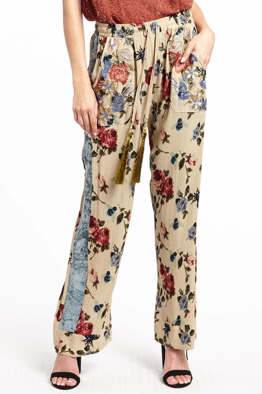 Floral Display Pants