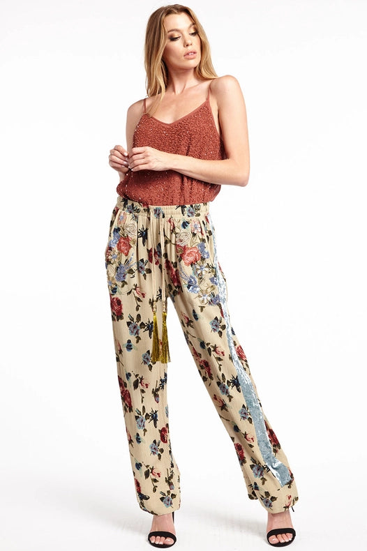 Floral Display Pants