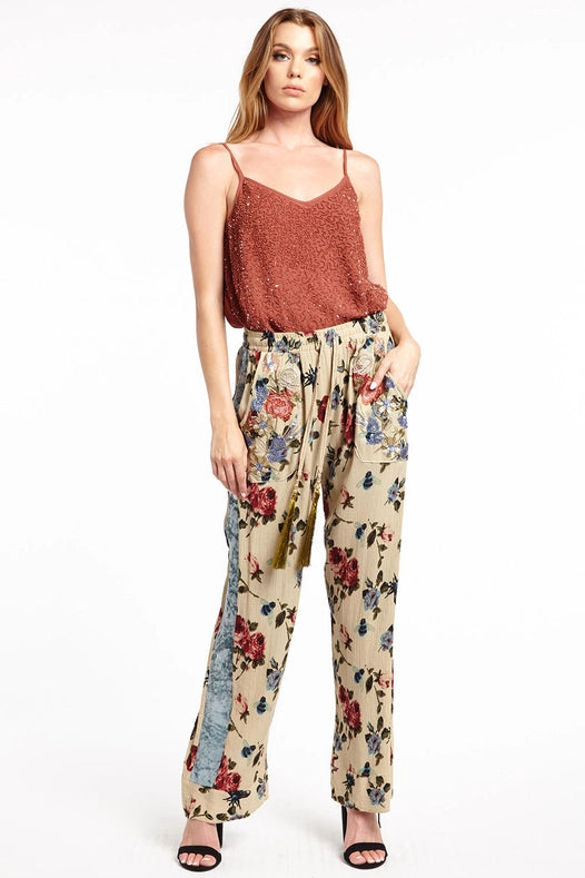 Floral Display Pants