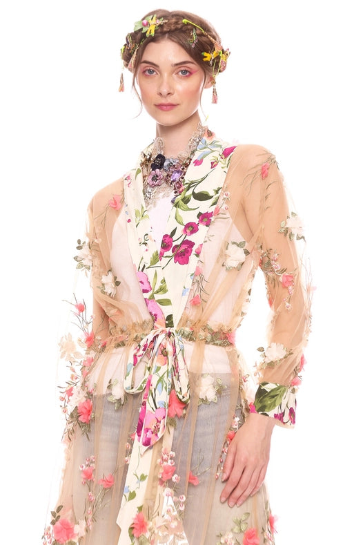 Floral Fantasy Kimono