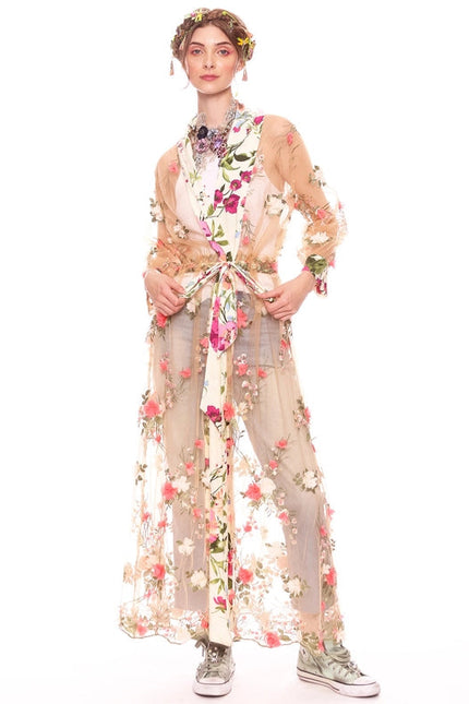 Floral Fantasy Kimono