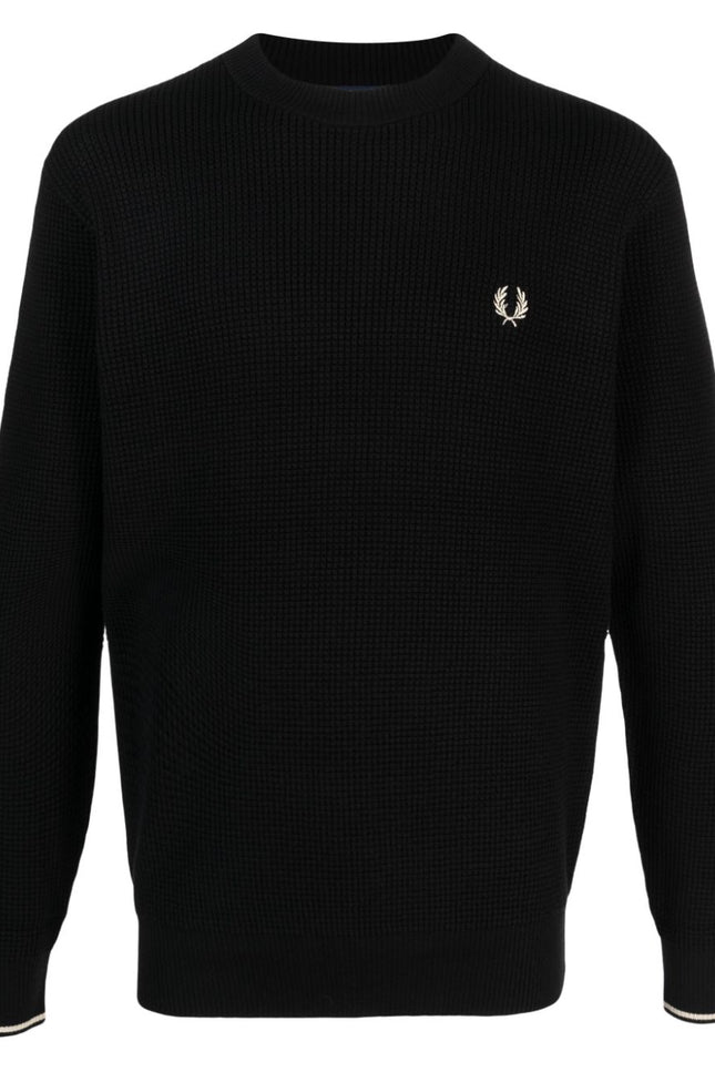 Fred Perry Sweaters Black