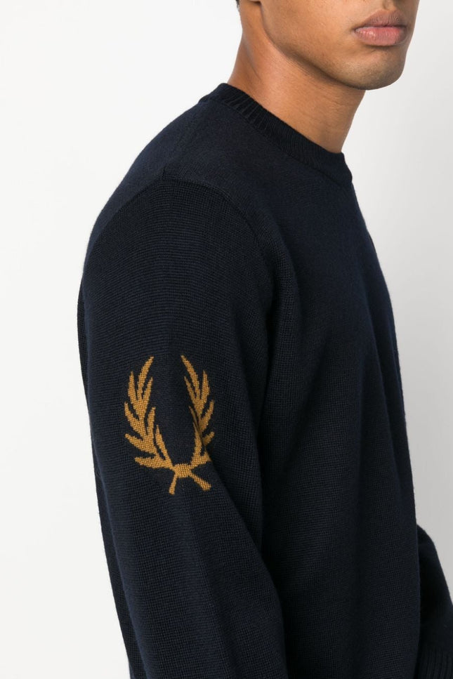 Fred Perry Sweaters Blue