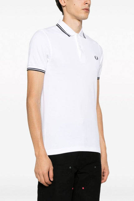 Fred Perry T-Shirts And Polos White