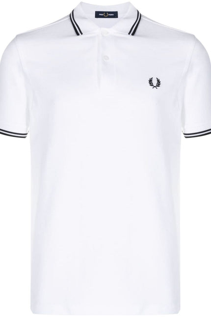 Fred Perry T-Shirts And Polos White