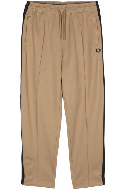 Fred Perry Trousers Brown