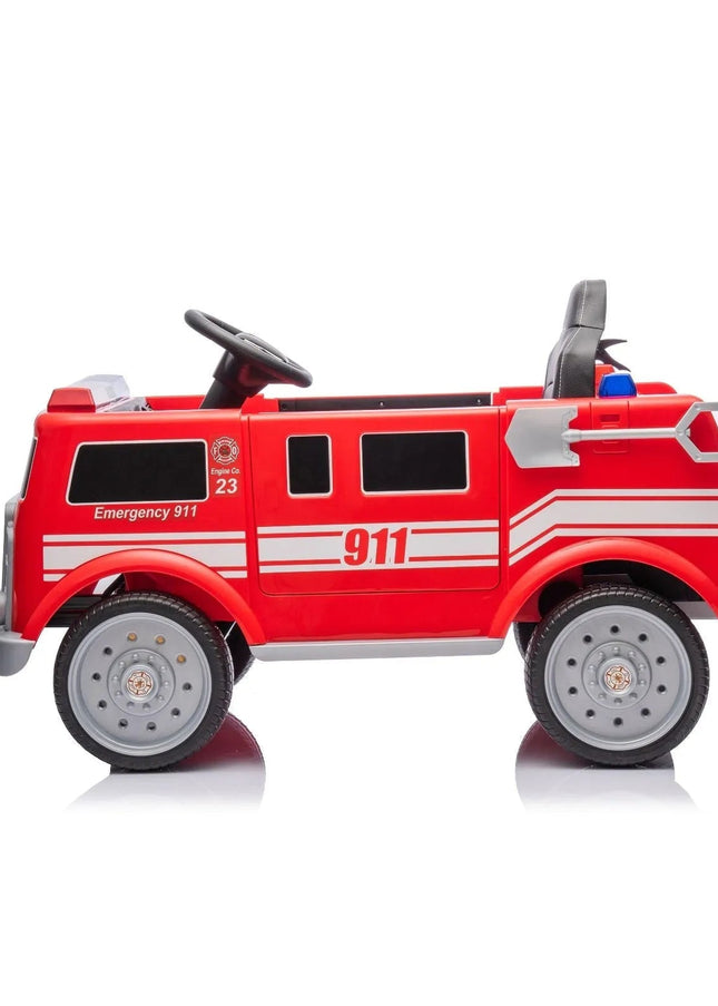 12V Freddo Fire Truck 1 Seater Ride On