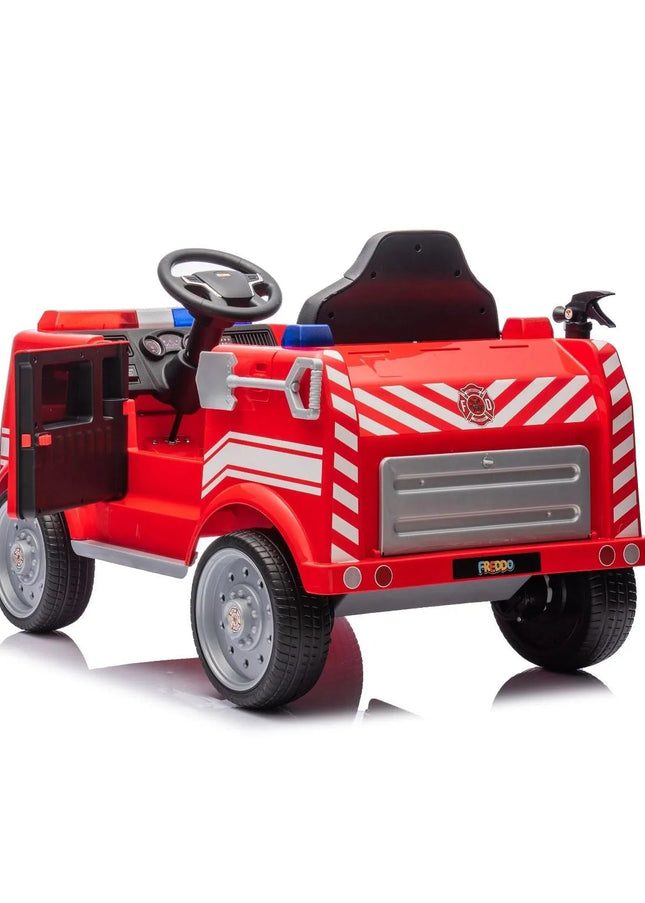 12V Freddo Fire Truck 1 Seater Ride On