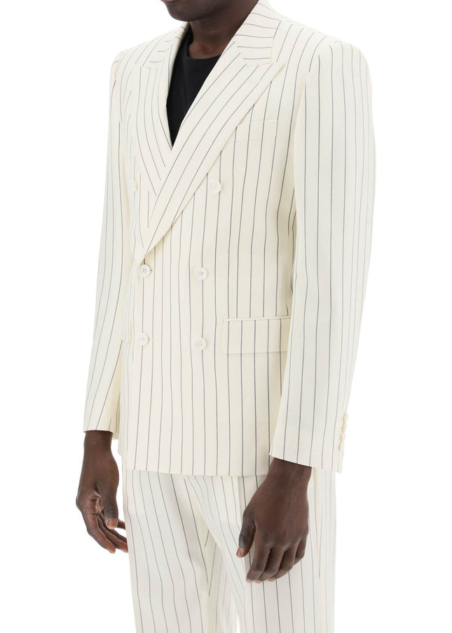 Dolce & Gabbana double-breasted pinstripe