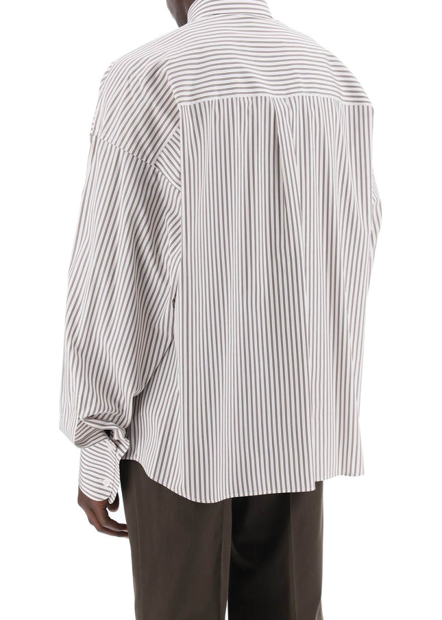 Dolce & Gabbana 'oversized striped poplin shirt