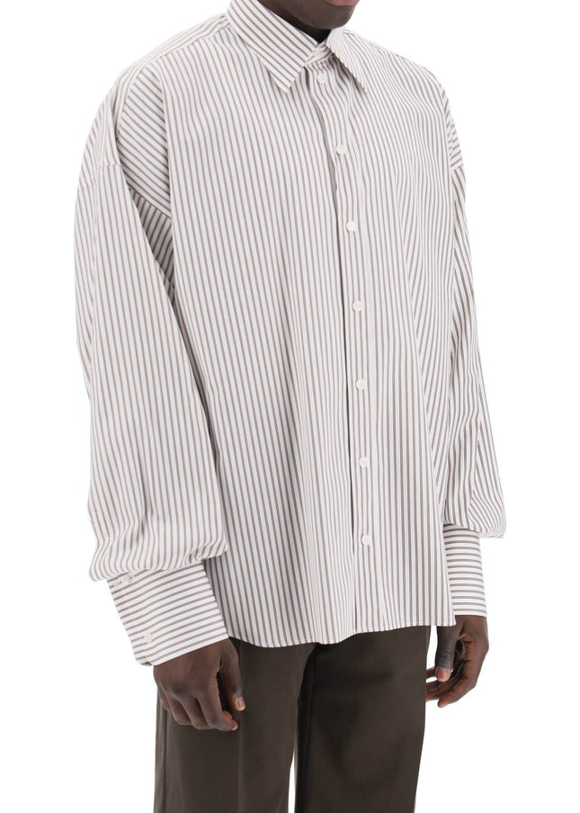 Dolce & Gabbana 'oversized striped poplin shirt