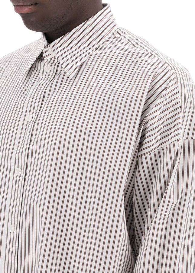 Dolce & Gabbana 'oversized striped poplin shirt