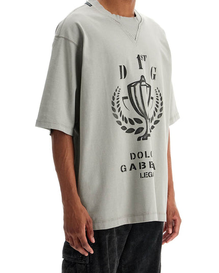 Dolce & Gabbana oversized printed t