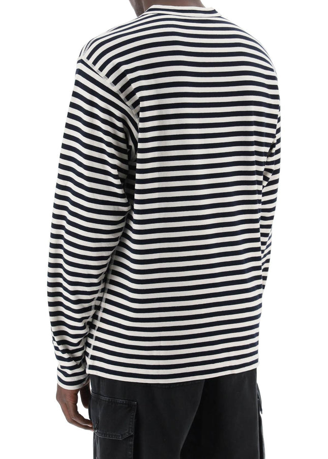 Dolce & Gabbana long-sleeved striped t-shirt