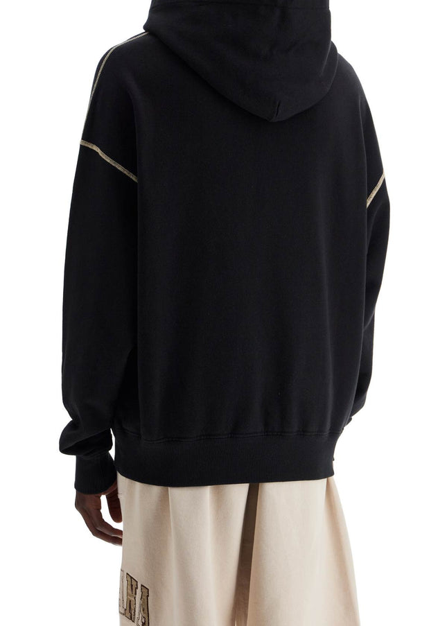 Dolce & Gabbana oversized hoodie with hood and logo print