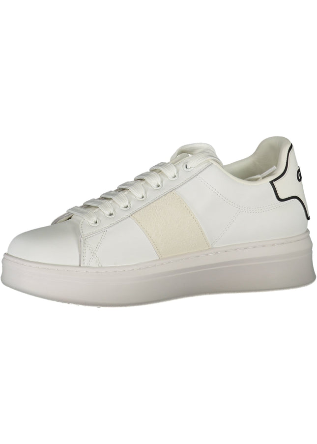 GAELLE PARIS WHITE MEN'S SPORTS SHOES-1