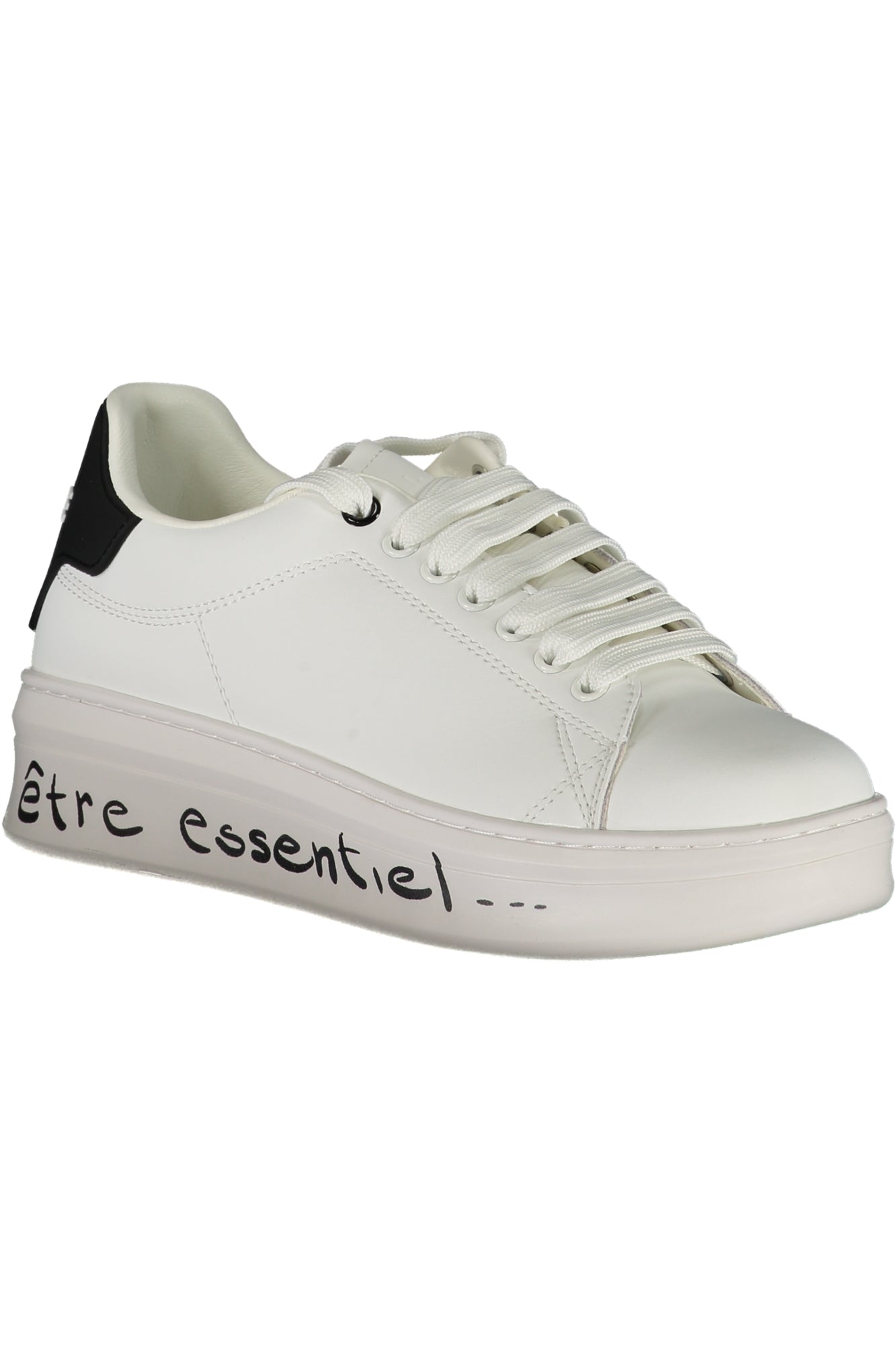 GAELLE PARIS WHITE WOMEN'S SPORTS SHOES-1