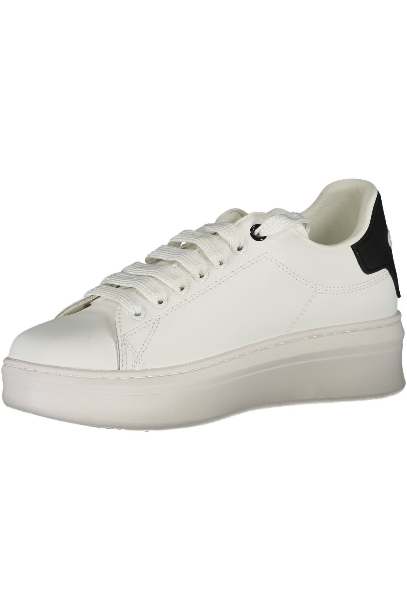 GAELLE PARIS WHITE WOMEN'S SPORTS SHOES-2