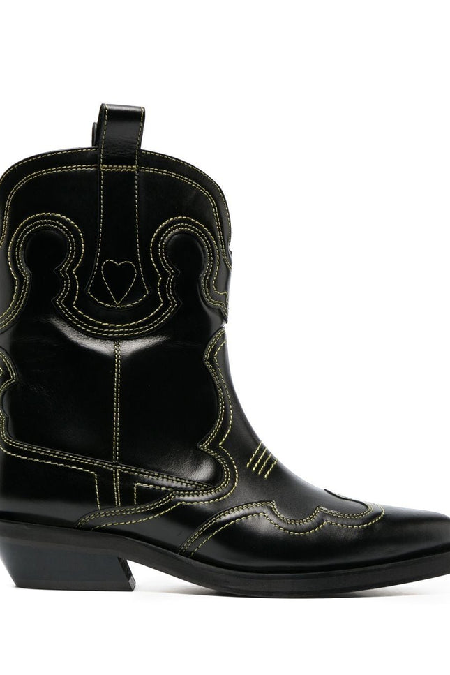 Ganni Boots Black