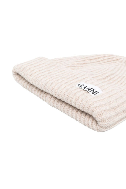 GANNI Hats Beige