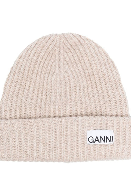 GANNI Hats Beige