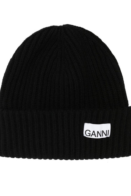 GANNI Hats Black