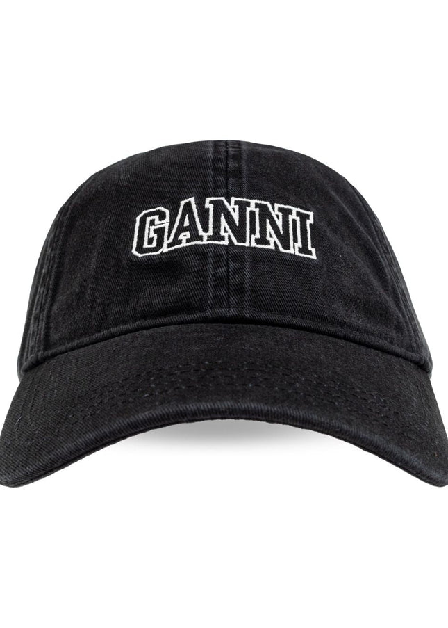 GANNI Hats Black