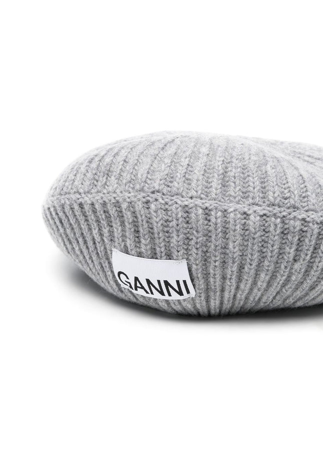 GANNI Hats Grey