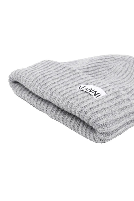 GANNI Hats Light Grey